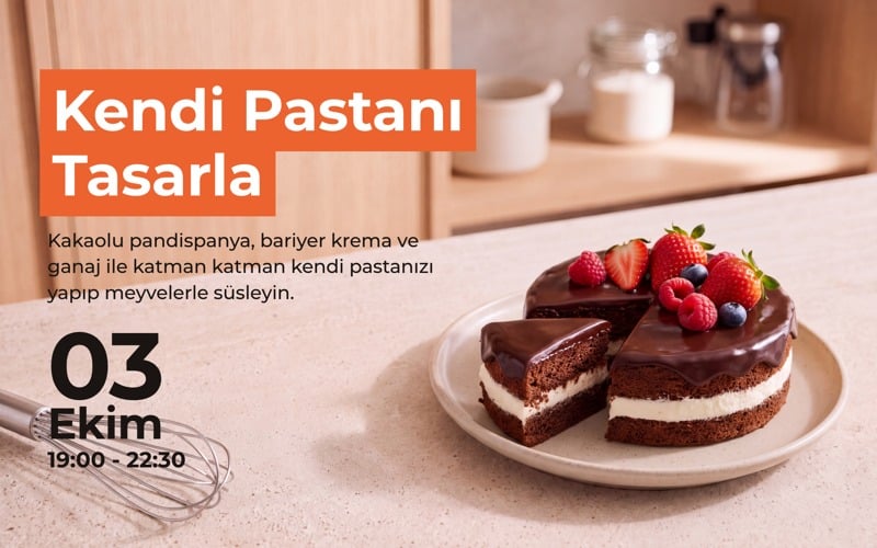 Kendi Pastanı Tasarla