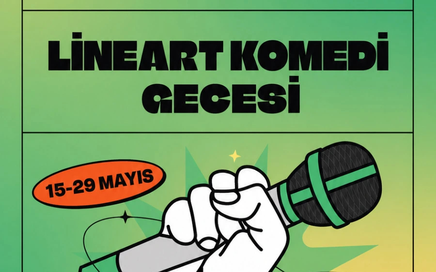 Lineart Komedi Stand-Up