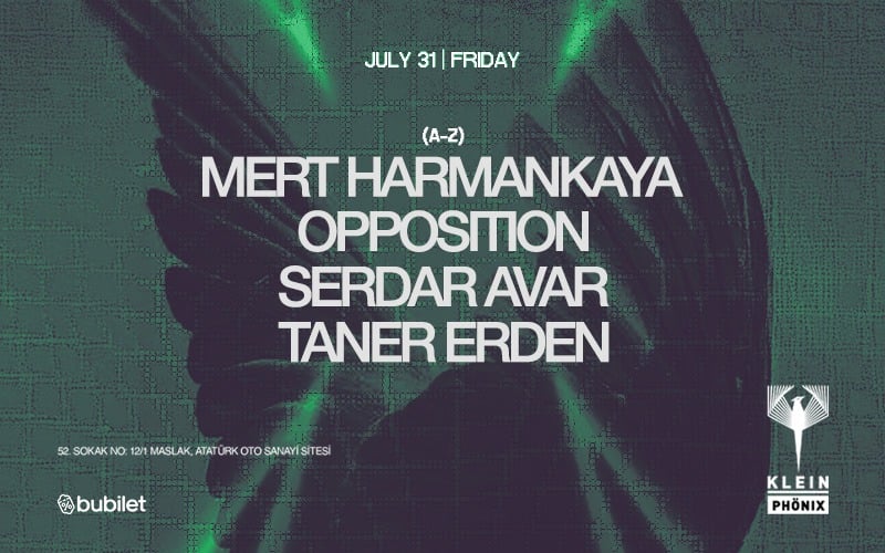 Mert Harmankaya + OPPOSITION + Serdar Avar & Taner Erden | Klein Phönix
