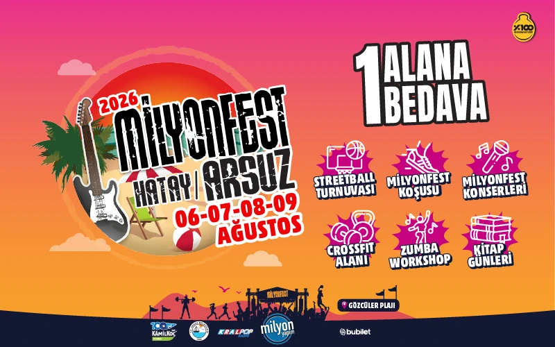 Milyonfest Arsuz – 2026