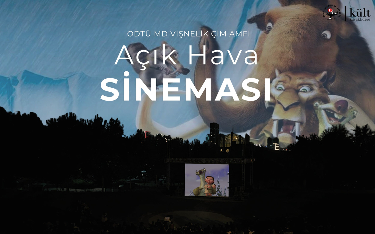 ODTÜ MD Vişnelik Çim Amfi Açık Hava Sineması - Buz Devri
