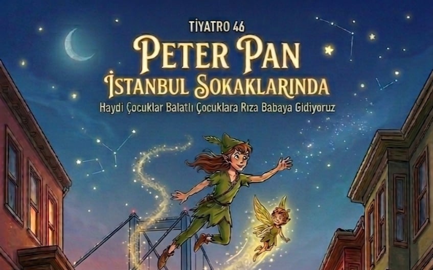 Peter Pan İstanbul Sokaklarında