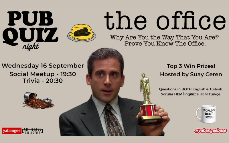 Pub Quiz on The Office: Questions in English and Turkish