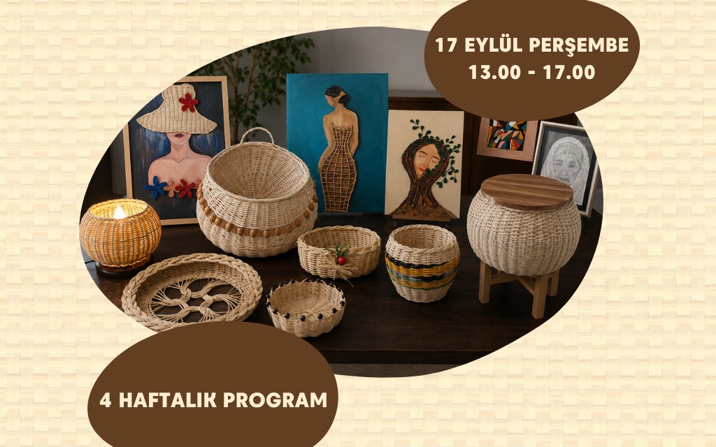 Rattan Sepet Örme El Sanatları Serisi