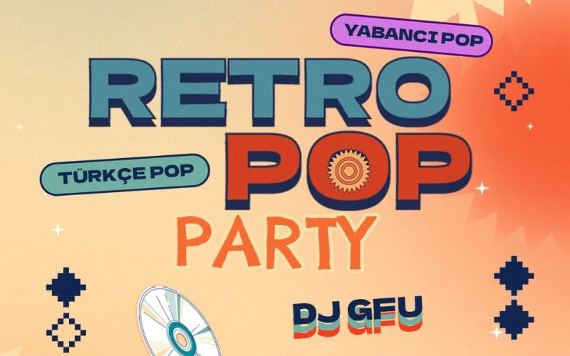 Retro Pop Party Antalya biletleri | Bubilet