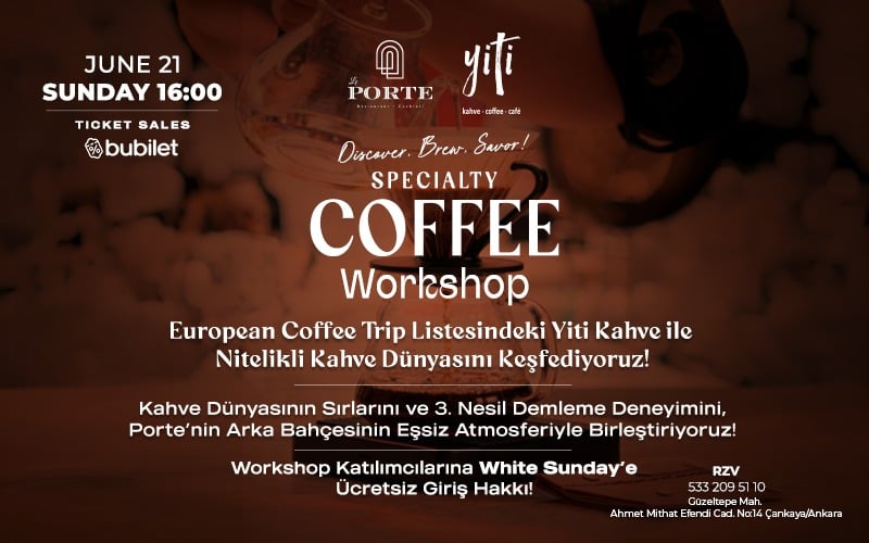 Specialty Coffee Workshop | Le Porte