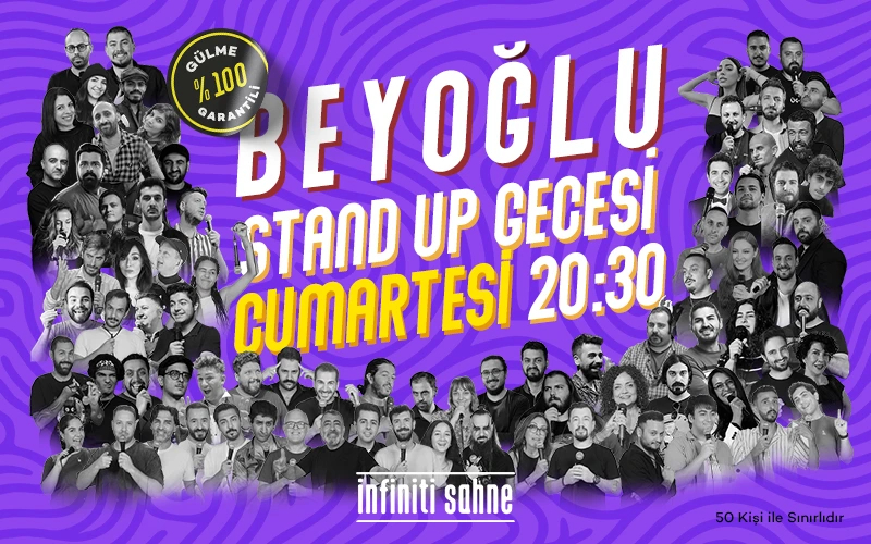 Stand Up Taksim / Beyoğlu Gecesi – Cumartesi 20:30