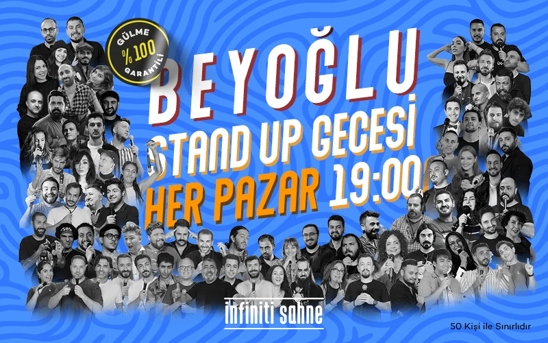 Stand Up Taksim / Beyoğlu Gecesi – Pazar 19:00