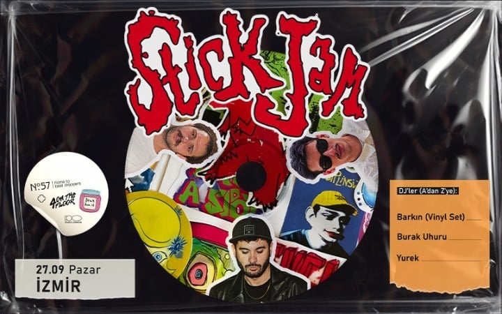 STICKJAM: Sticker Bazaar & Electronic Music