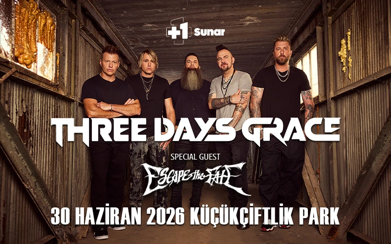 +1 Sunar: Three Days Grace, Escape the Fate