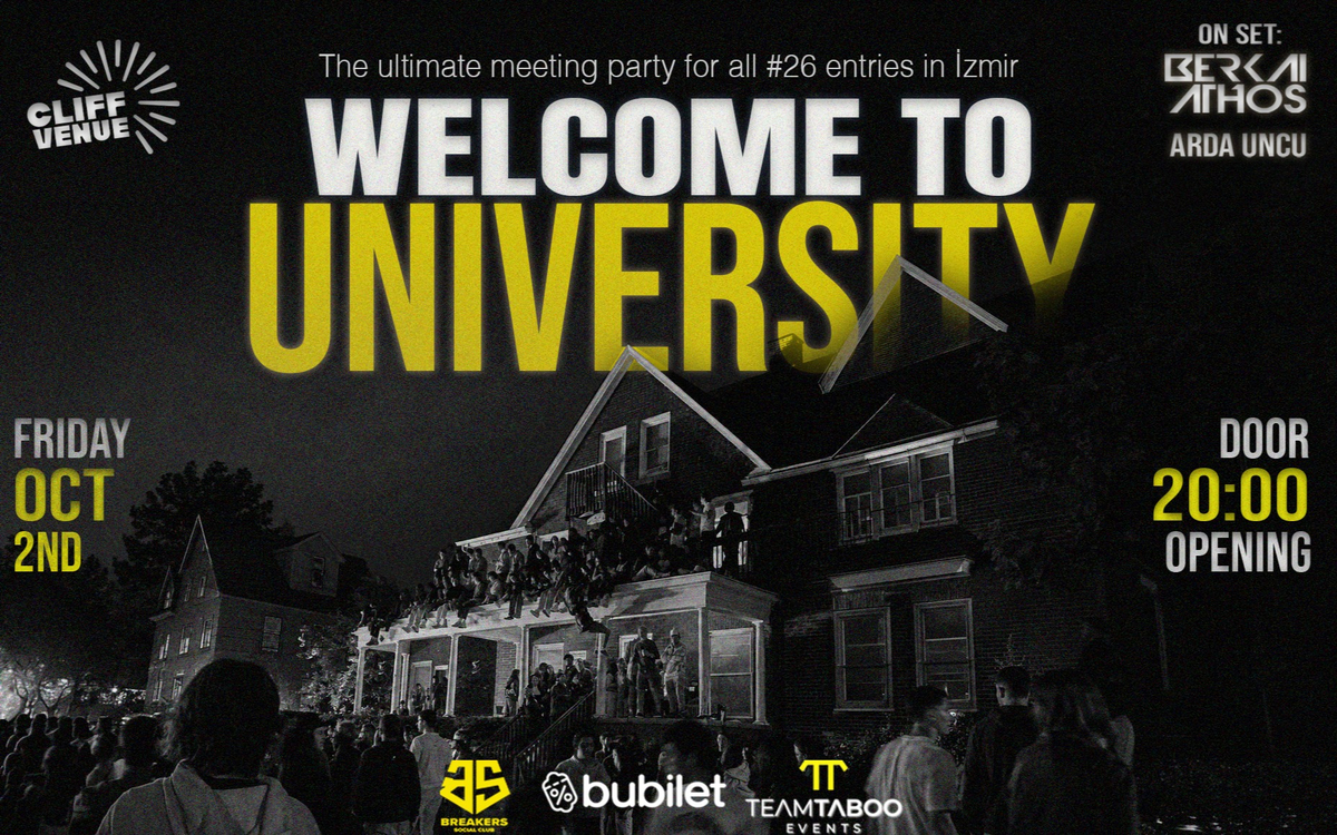 Welcome to University İzmir 2026
