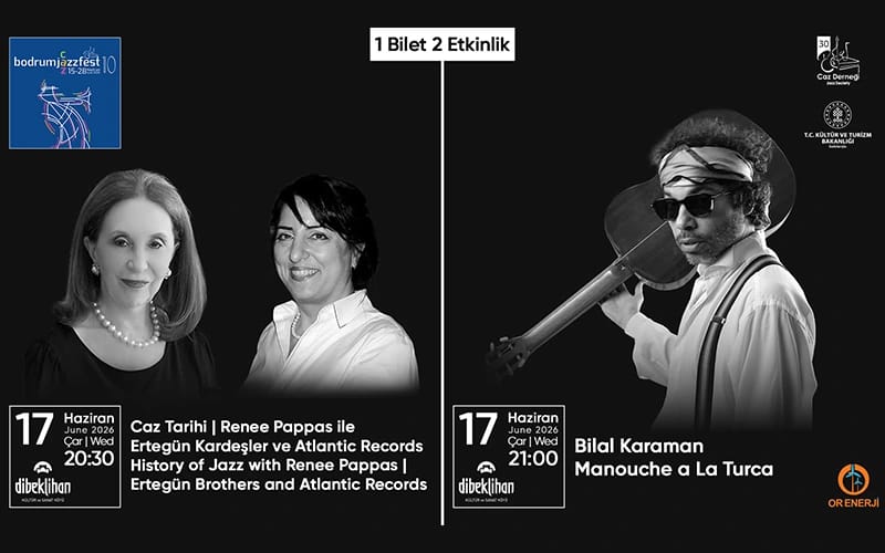 1 Bilet 2 Etkinlik: Bilal Karaman Konseri & Caz Tarihi Söyleşisi