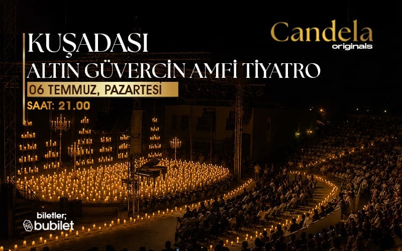 Candela Concert: Kuşadası Altın Güvercin Amfi Tiyatro