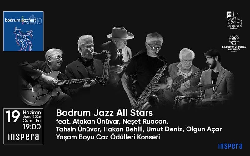 Yaşam Boyu Caz Ödülleri: Bodrum Jazz All Stars feat. Atakan Ünüvar
