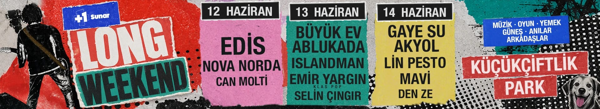 +1 Sunar: Long Weekend