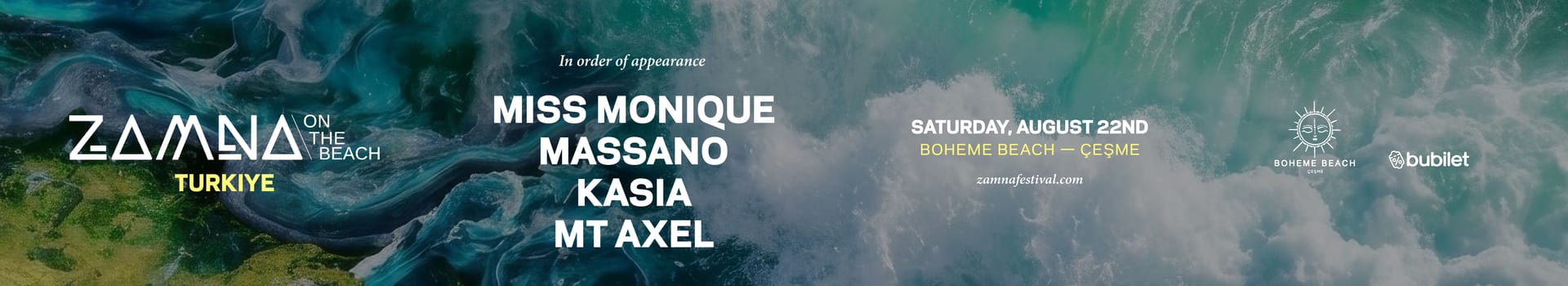 Boheme Beach x ZAMNA On The Beach