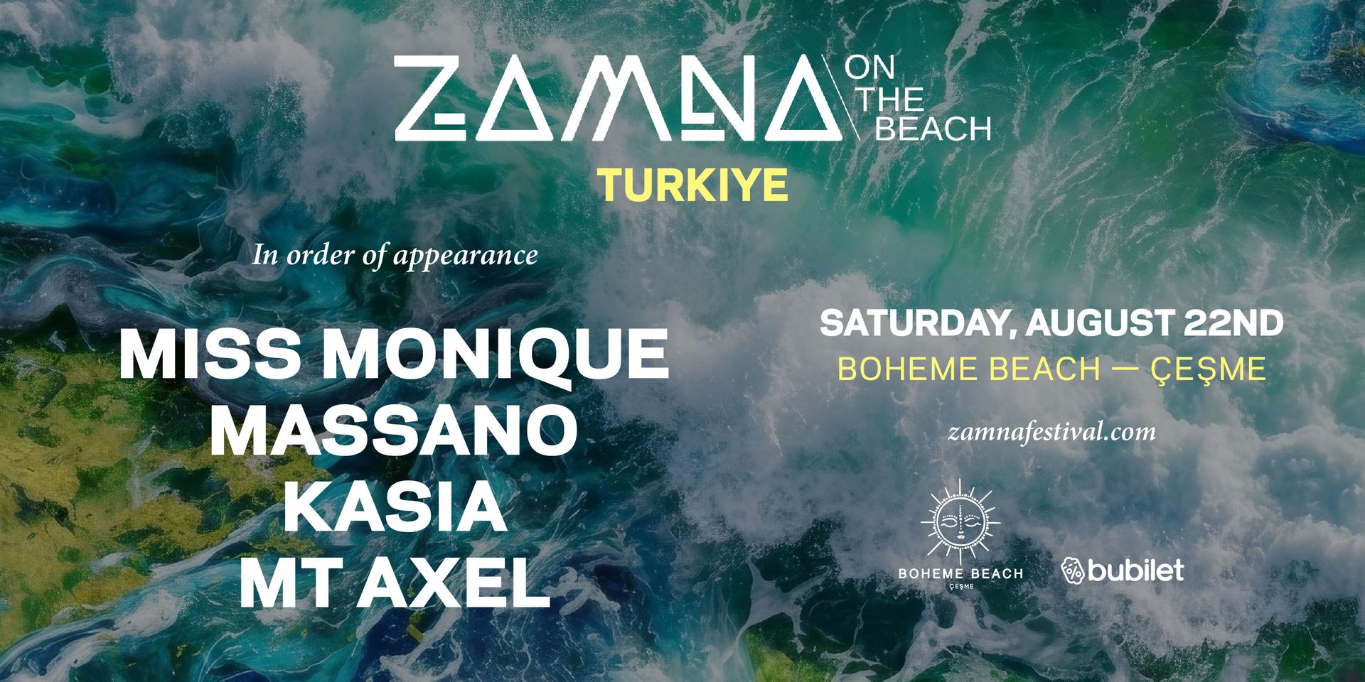 Boheme Beach x ZAMNA On The Beach
