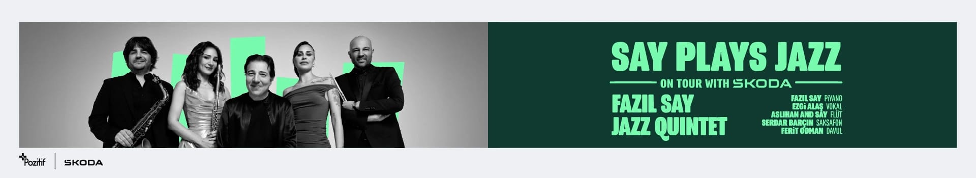 Fazıl Say Jazz Quintet - Say Plays Jazz On Tour with Škoda