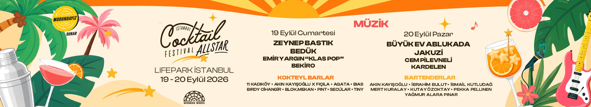İstanbul Cocktail Festival 2026