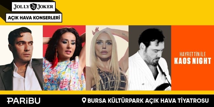 Jolly Joker Bursa Kültürpark Açıkhava Konserleri