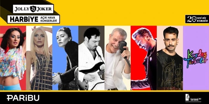 Jolly Joker Harbiye Açık Hava Konserleri