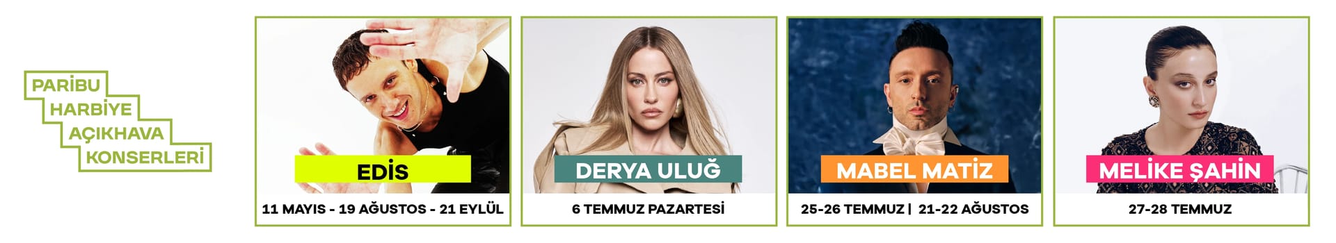 Paribu Harbiye Açıkhava Konserleri