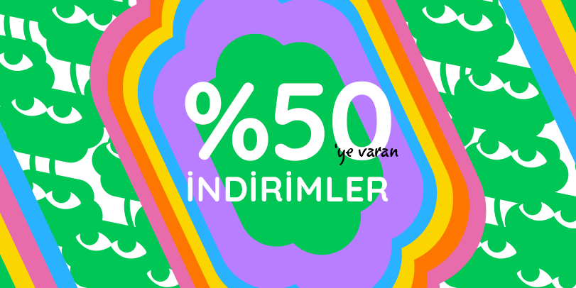 %50'ye Varan İndirimler