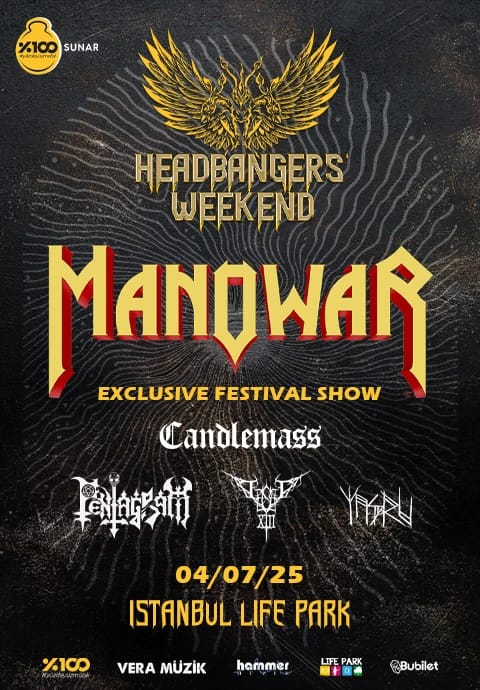 %100 Metal Sunar: Headbangers' Weekend | Manowar, Candlemass, Pentagram, Episode XIII, Yaşru
