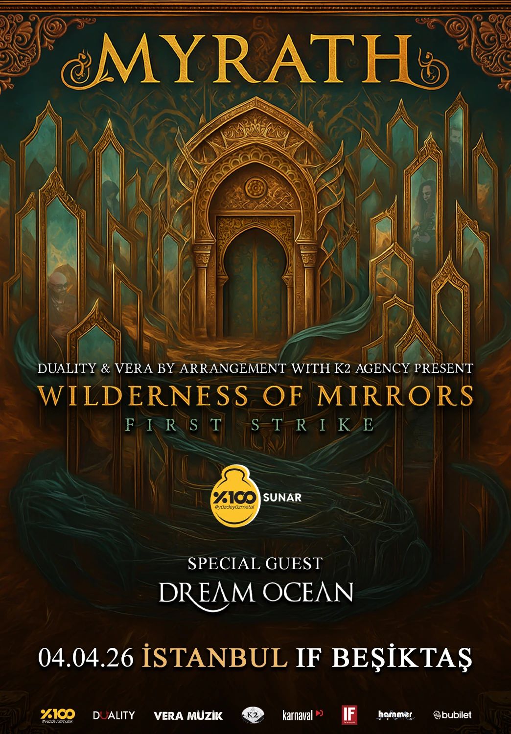 %100 Metal Sunar: Myrath, Dream Ocean