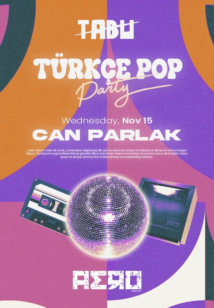  90’s - 2000’s Türkçe Pop Parti
