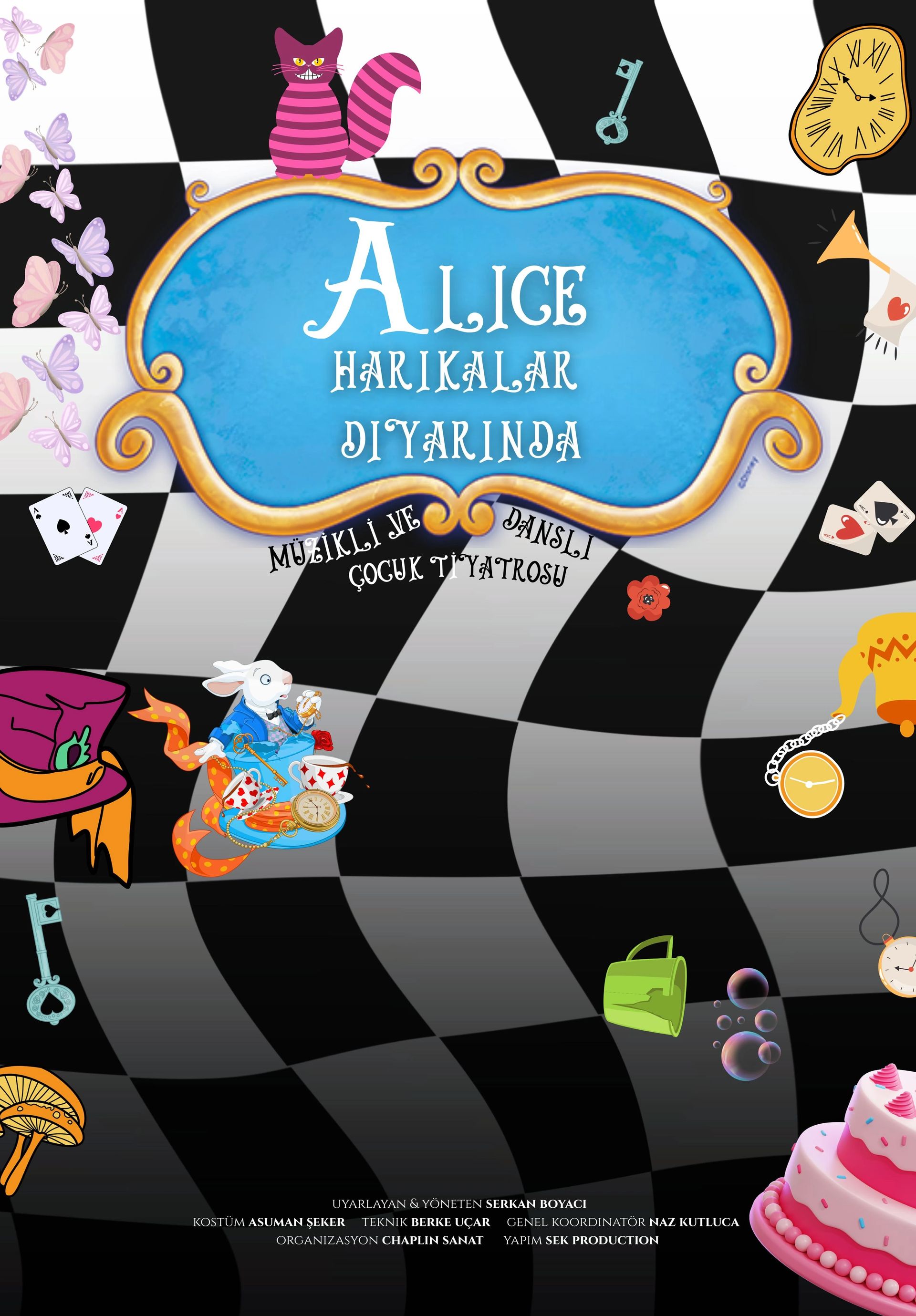 Alice Harikalar Diyarında Çocuk Oyunu