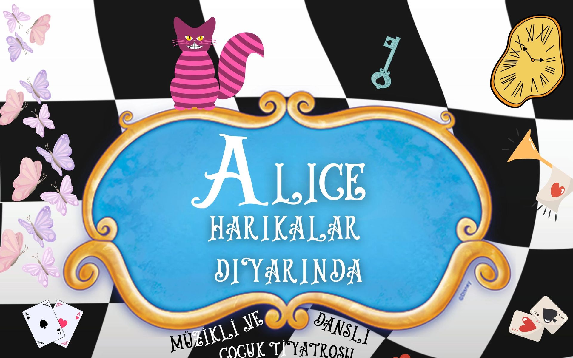 Alice Harikalar Diyarında Çocuk Oyunu