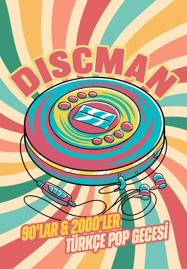  Discman 90’lar & 2000’ler Türkçe Pop Gecesi