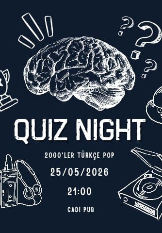 00'ler Türkçe Pop Quiz Night