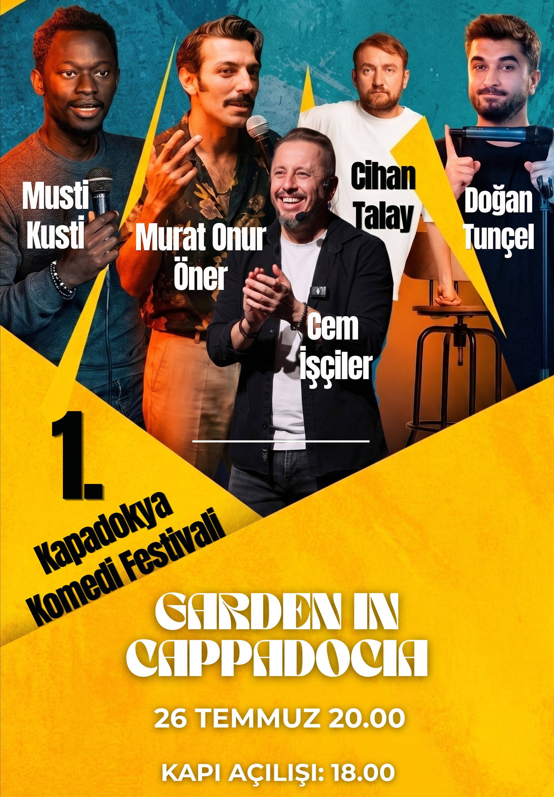 1. Kapadokya Komedi Festivali
