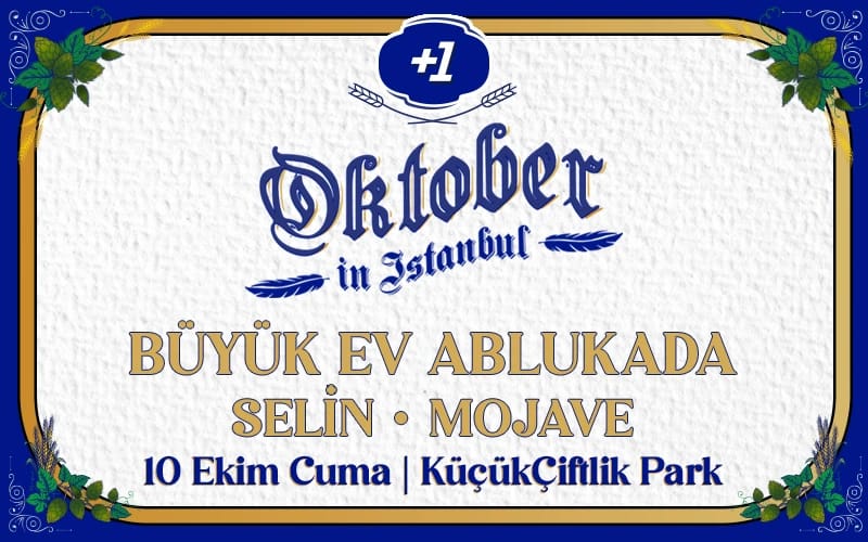 +1 Sunar: Oktober in İstanbul - Cuma