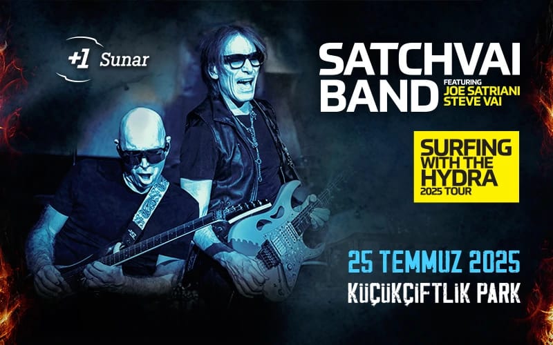 +1 Sunar: SatchVai Band (Joe Satriani & Steve Vai)
