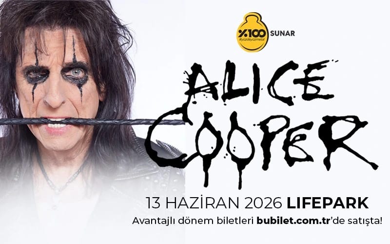 %100 Metal Sunar: Alice Cooper