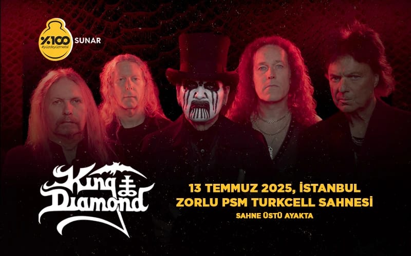 %100 Metal Sunar: King Diamond