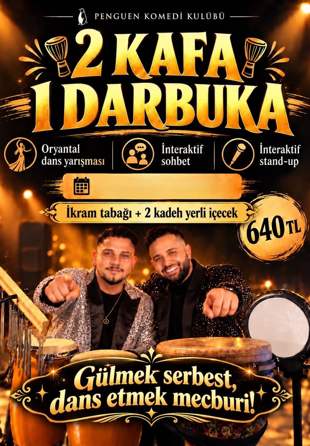 2 KAFA 1 DARBUKA