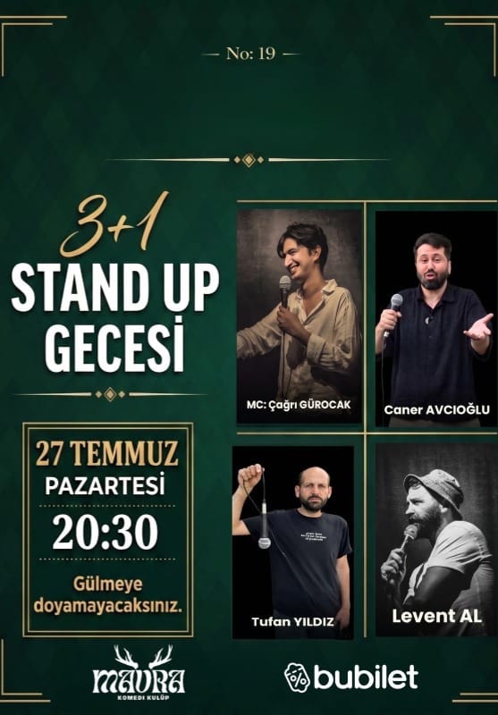 3+1 Stand up Gecesi