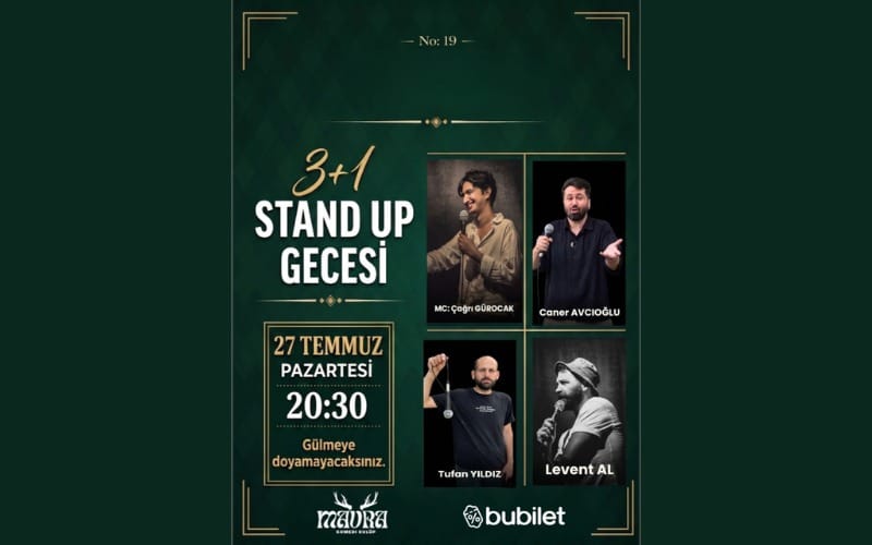 3+1 Stand up Gecesi