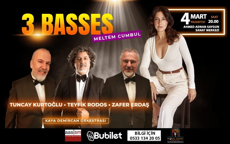3 Basses ve Meltem Cumbul- Kadınlar Günü Özel Konseri
