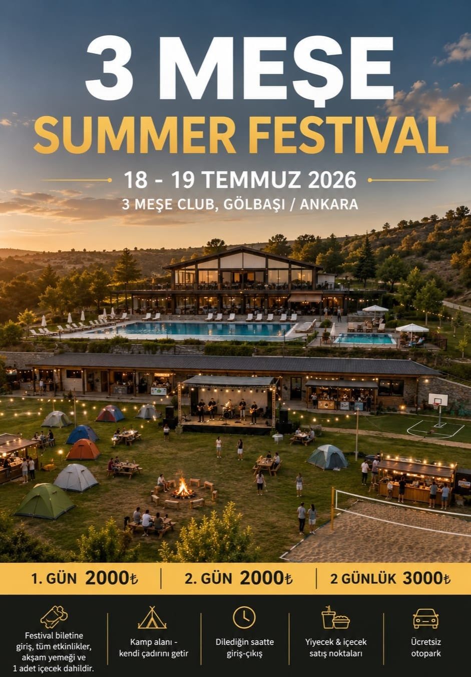 3 Meşe Summer Festival
