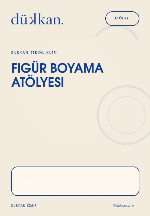 3D Figür Boyama Atölyesi