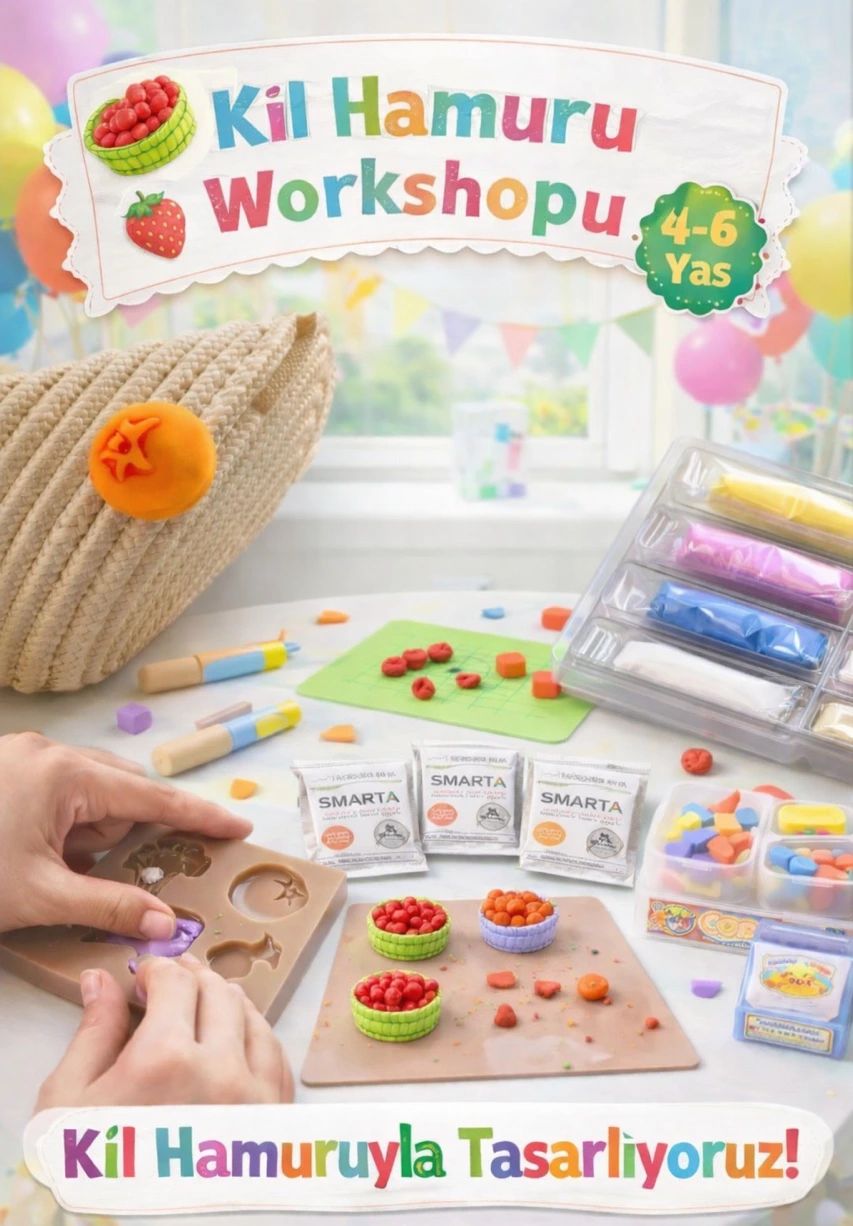 4-6 Yaş Kil Hamuru Workshop 