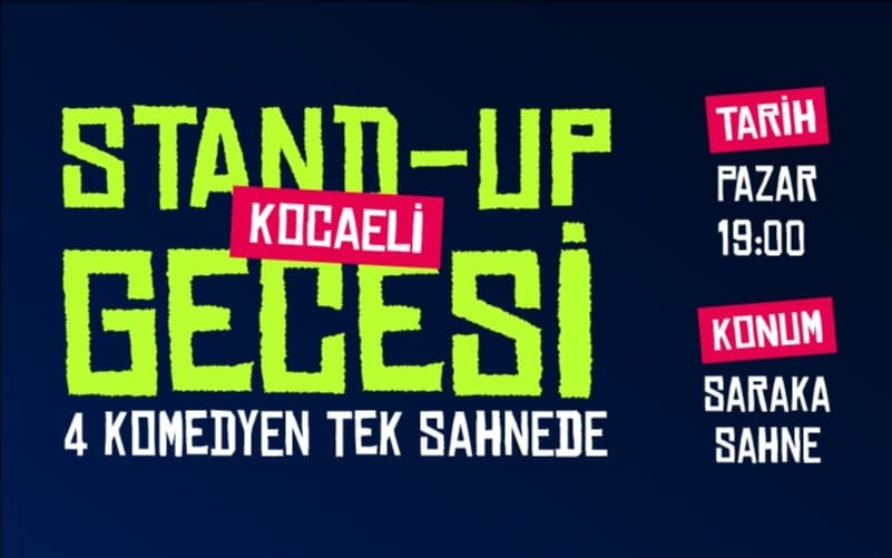 Kocaeli 4'lü stand-up gecesi
