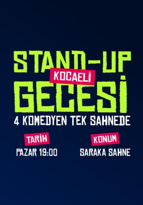 Kocaeli 4'lü stand-up gecesi