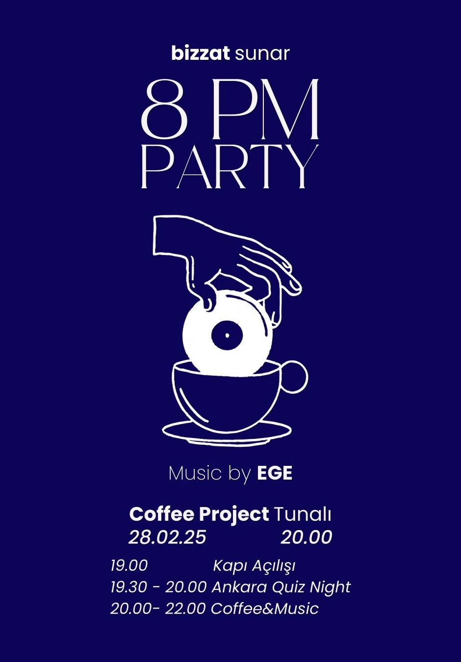 8 PM PARTY
