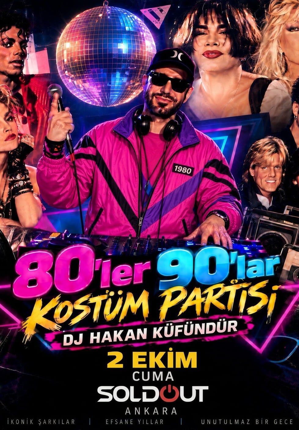 80’ler 90’lar Kostüm Partisi - Dj Hakan Küfündür